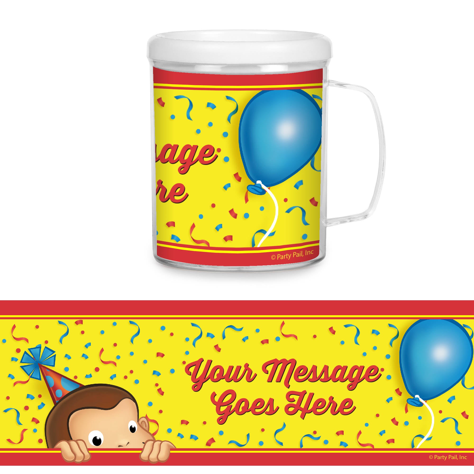 Curious George Favor Mug K63080