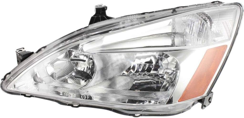 Headlight Assembly for Honda Accord Hybrid 2005 2006 2007 Passenger Side W54268