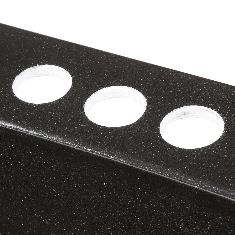 Black Natural Stone Composite Utility Sink with Three Holes, 25-Inch S2562