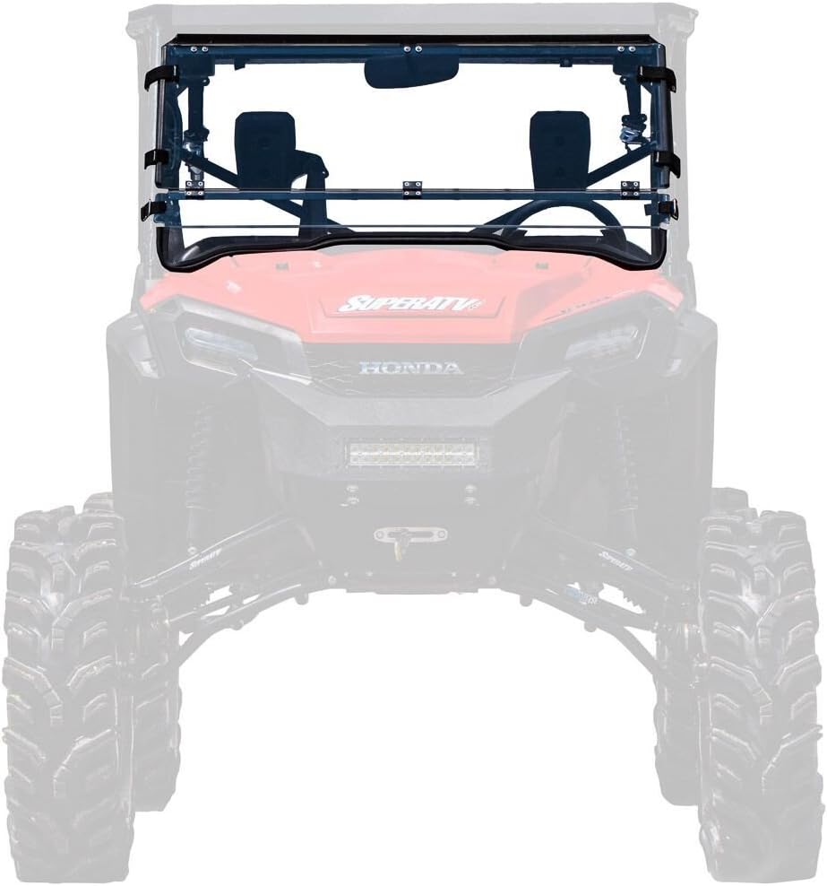 Flip/Fold Down 2-in-1 Windshield for Honda Pioneer 1000/1000-5 R758933