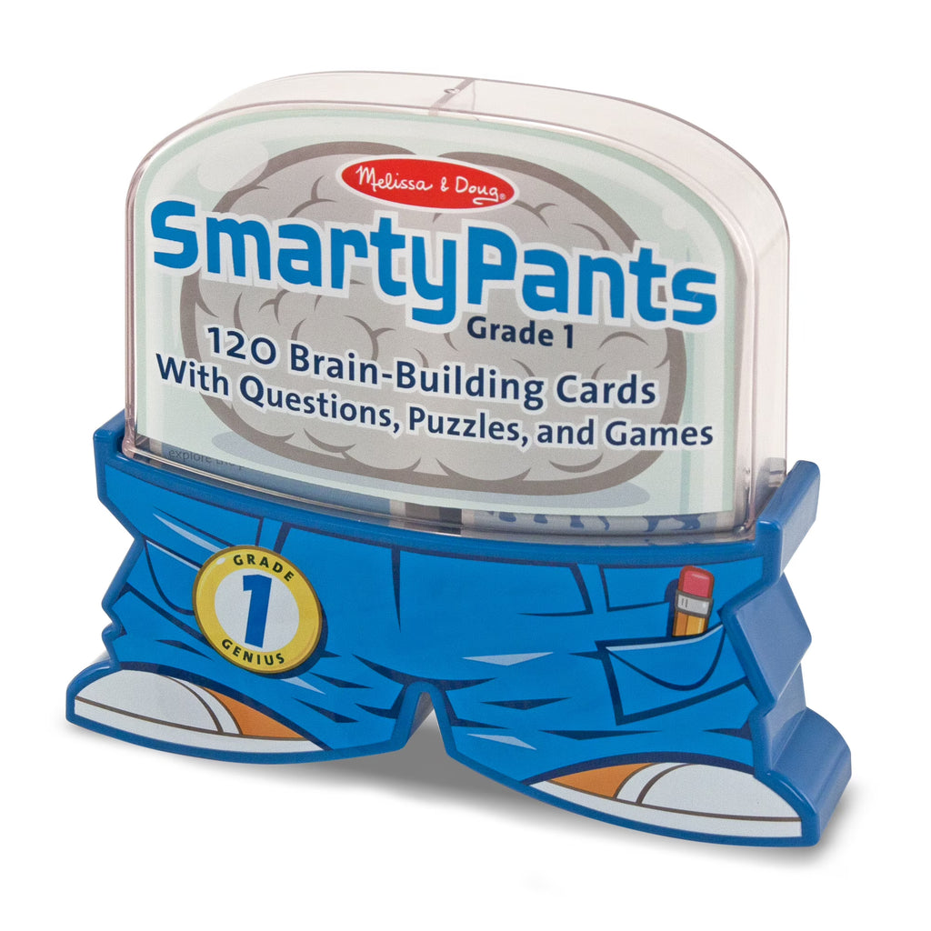 1st Grade Card Set with 120 Educational Questions, Puzzles, and Games M9111
