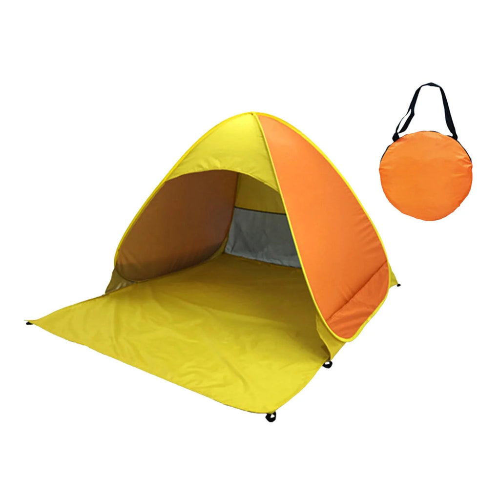 Orange Automatic Beach Tent O729233