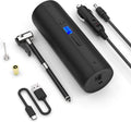 Rechargeable Portable Air Compressor Tire Inflator Electric Pump with Digital Gauge LCD Display LED Light 150PSI O241