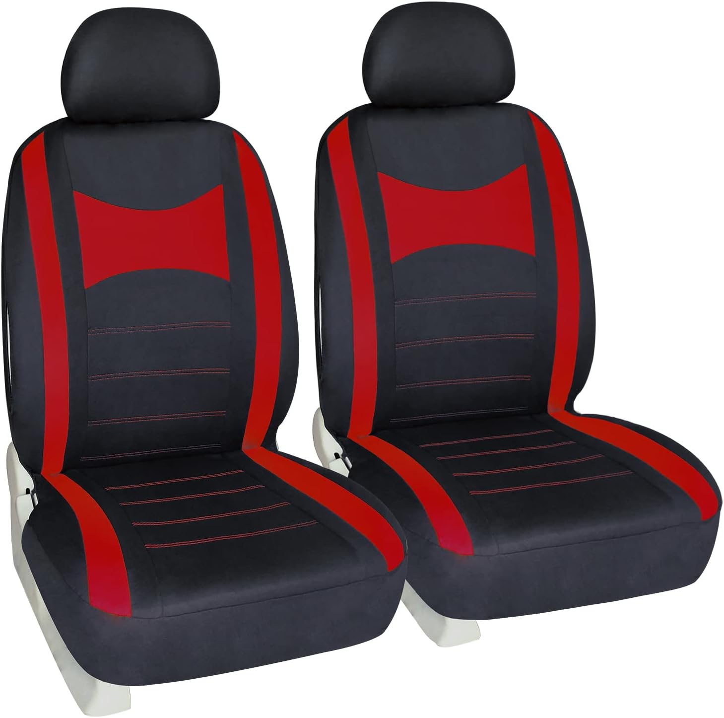 Black Universal Car Seat Covers 2PCS I228921