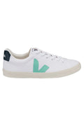 White / Turquoise / Nautico Leather Sneakers T2176