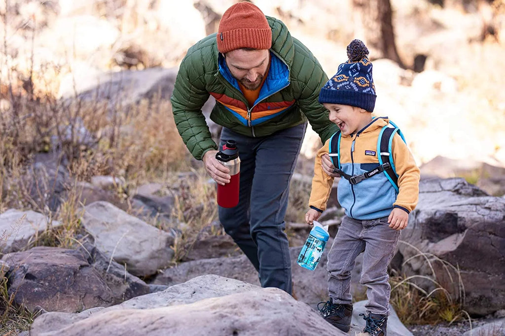Kids Water Bottle with Big Bite Valve, BPA-Free I93999