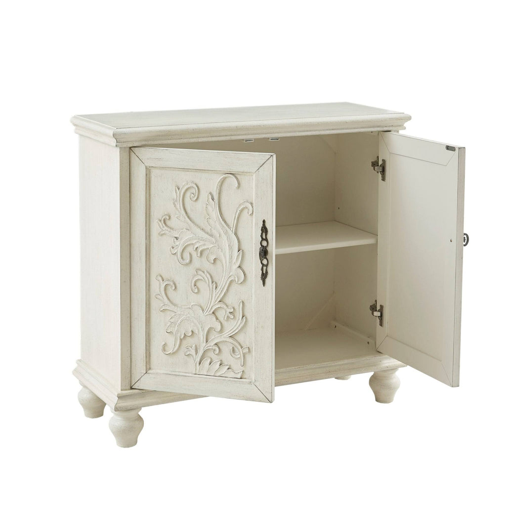 2-Door Cabinet Reclaimed Natural Y700358