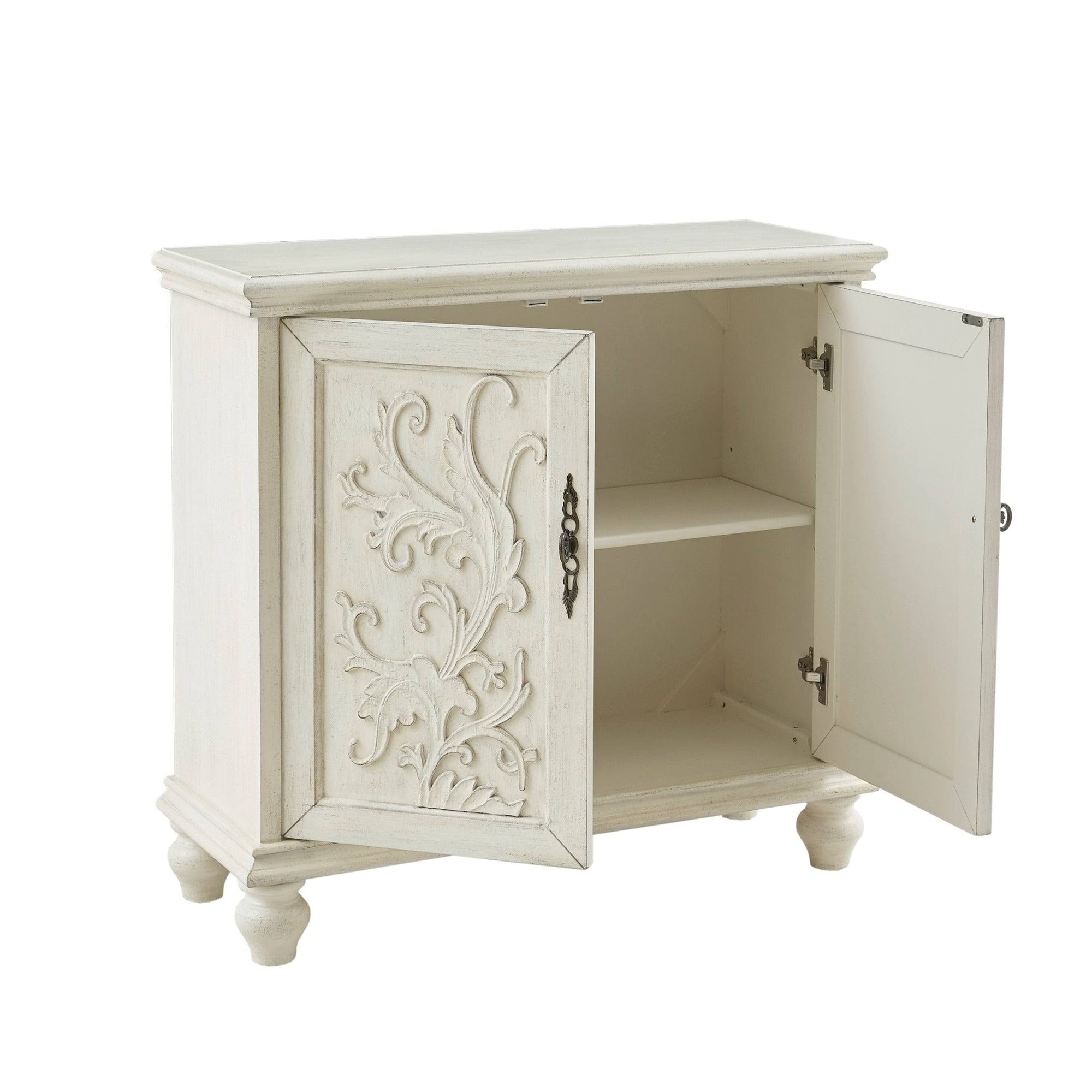 2-Door Cabinet Reclaimed Natural Y700358