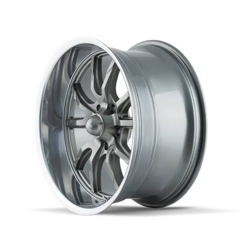 Grey Wheel with Polished Lip 15x22 L862997