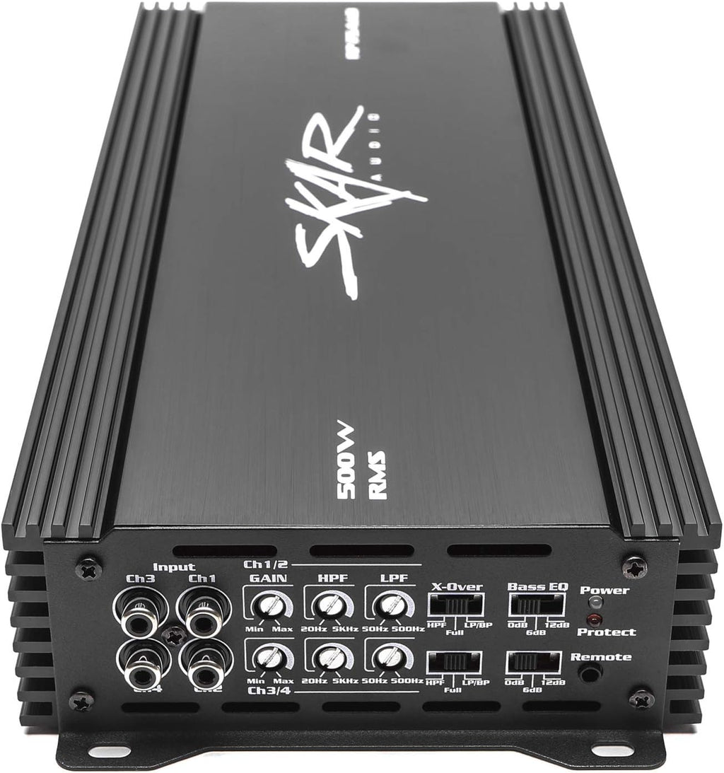 1,000 Watt Full-Range Class A/B 4 Channel Car Amplifier A1815