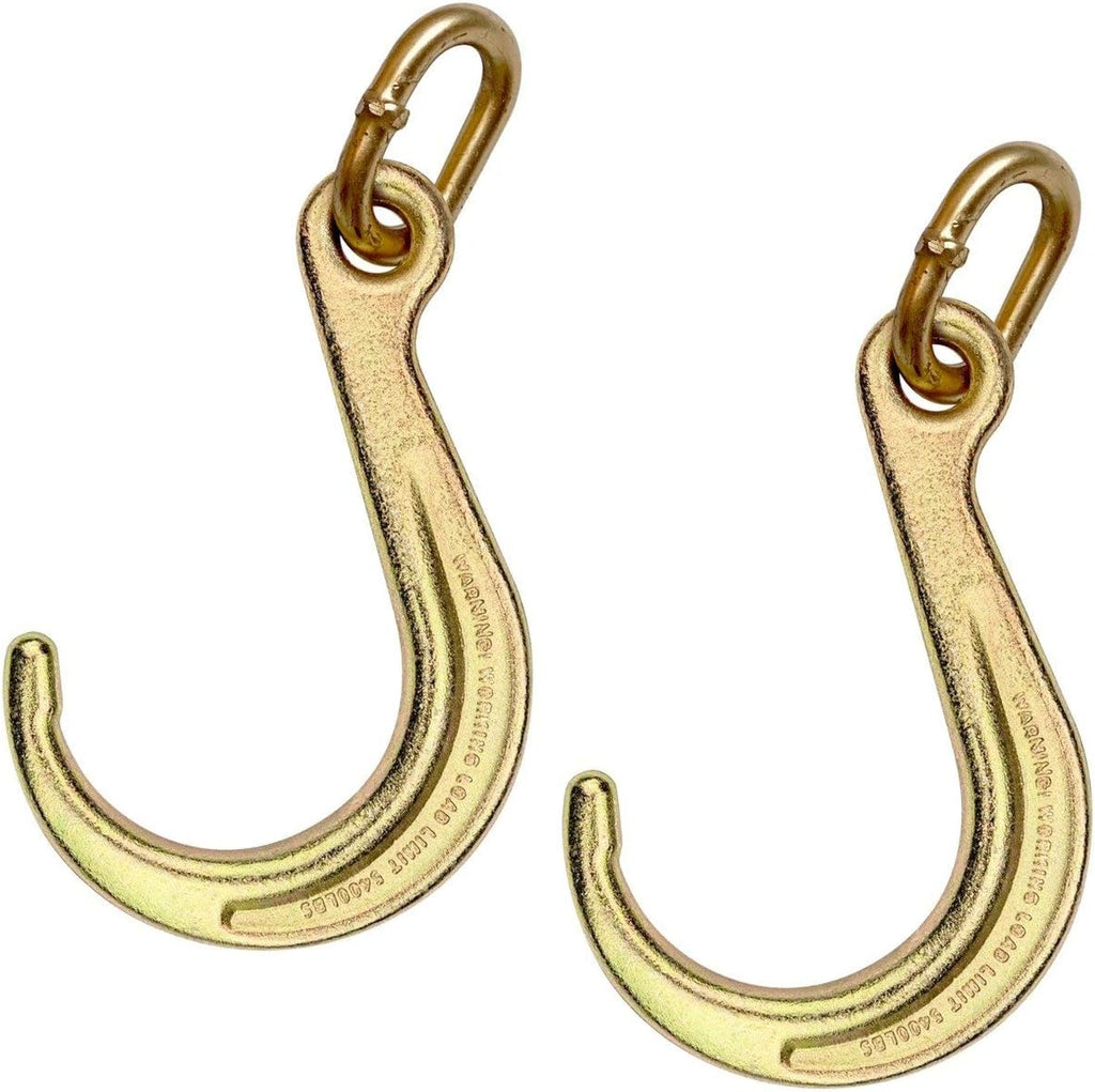 8 Inch Short Tow Hook On Coupling Link - Pair C119837