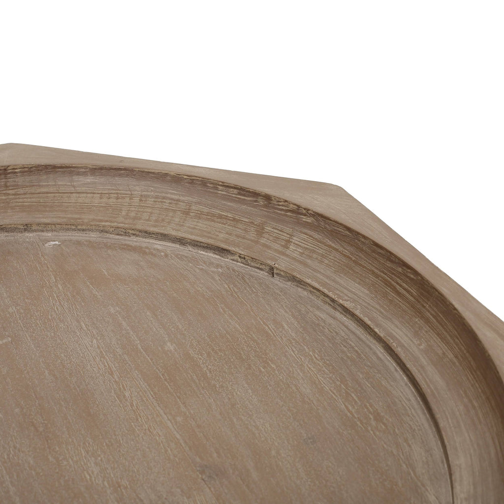 Natural French Country Accent Table X901418