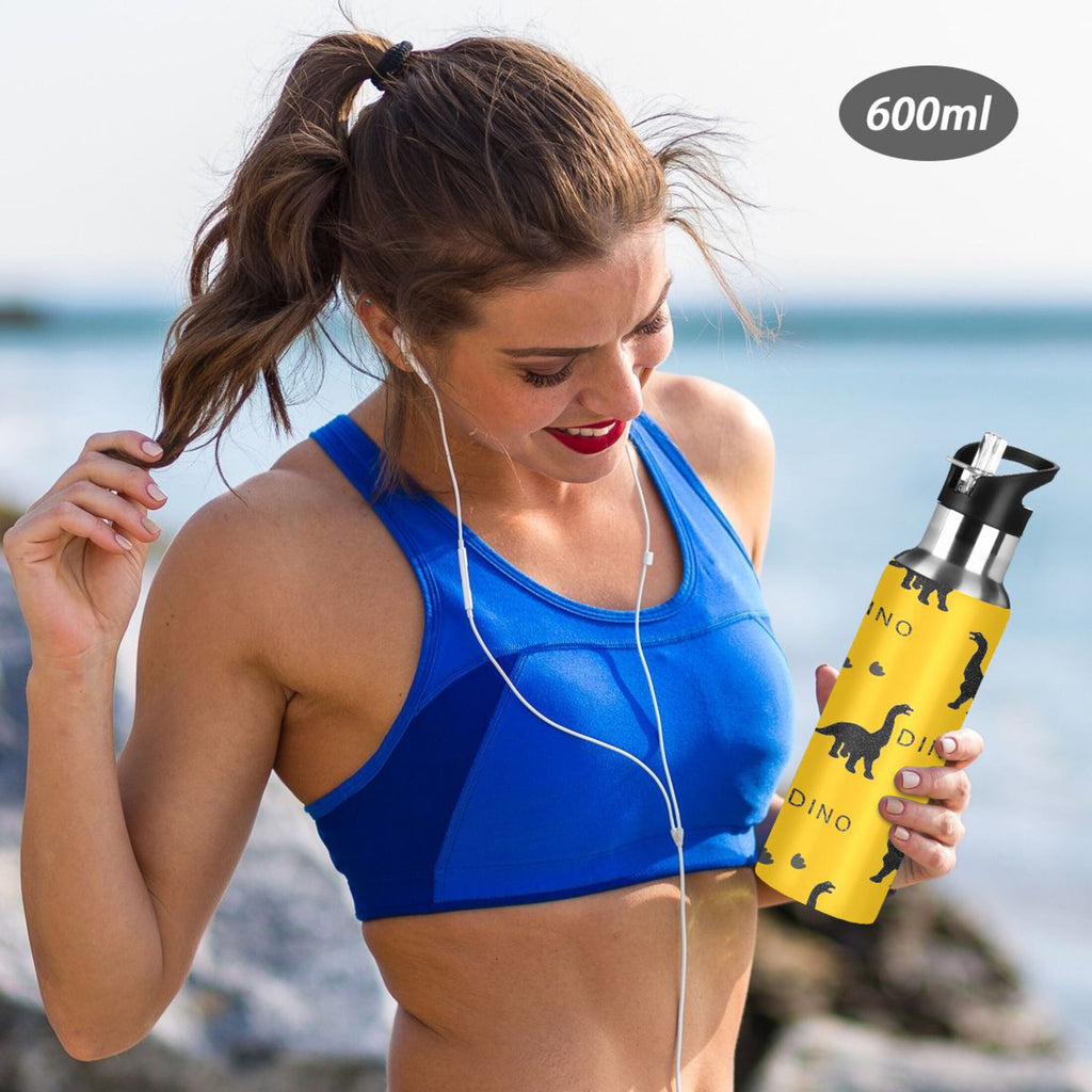 Stainless Steel Insulated Water Bottle with Straw Lid C915