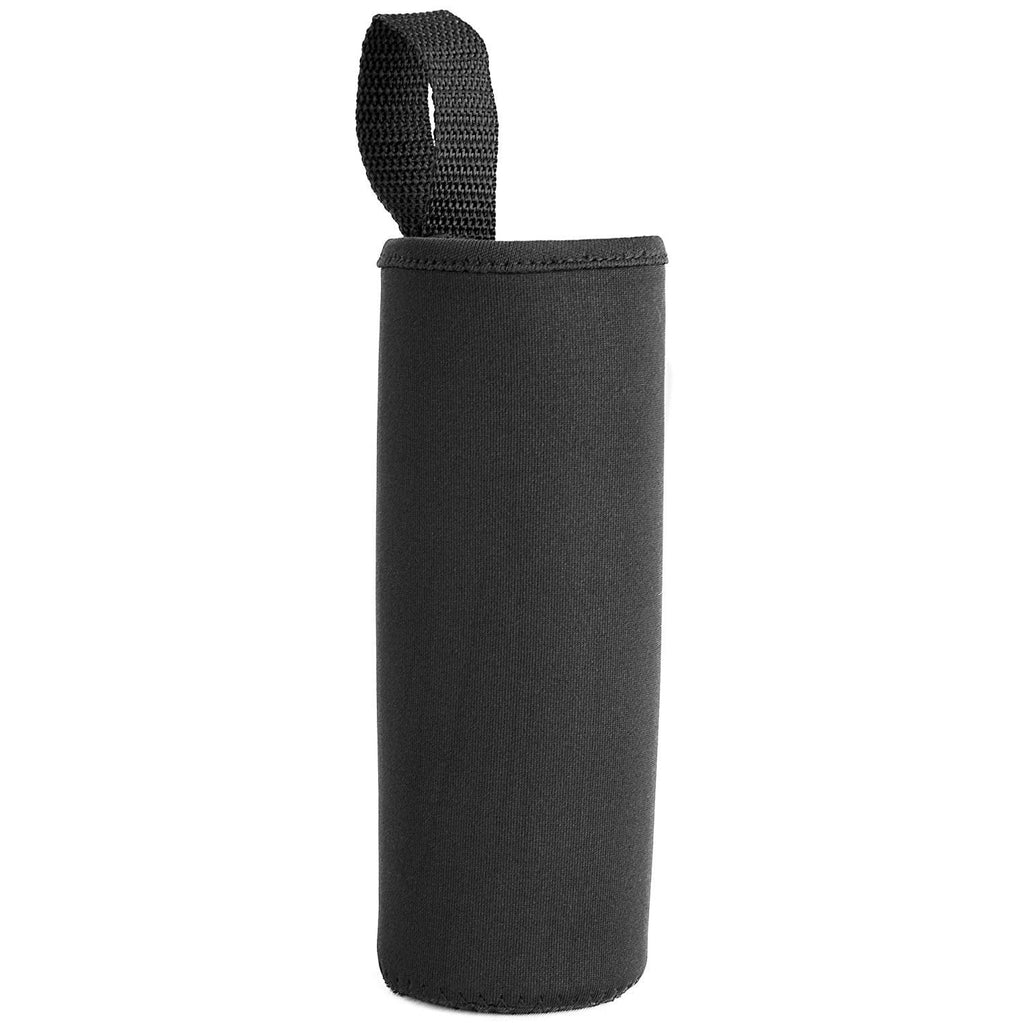 18 oz Pack of 6 Glass Water Bottles with Lids and Sleeves O24581
