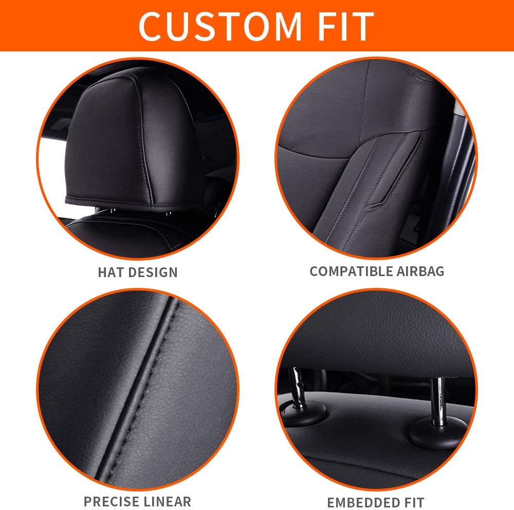 Black Full Set Car Seat Cover W209378