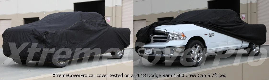 Black Truck Cover for 2009-2013 Chevy Silverado 2500 3500 EXT Cab 6.5ft Bed Q788996
