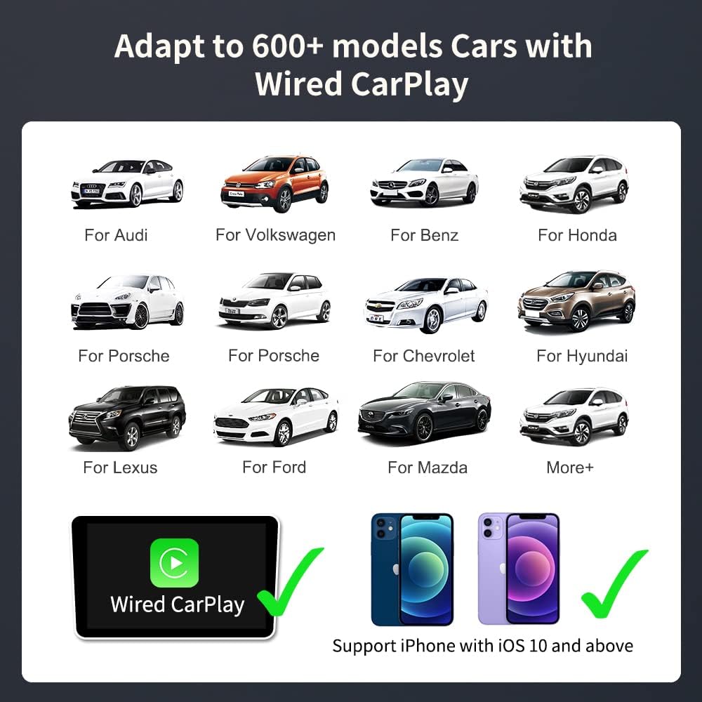 Wireless CarPlay Adapter Dongle 2.0 USB O452018