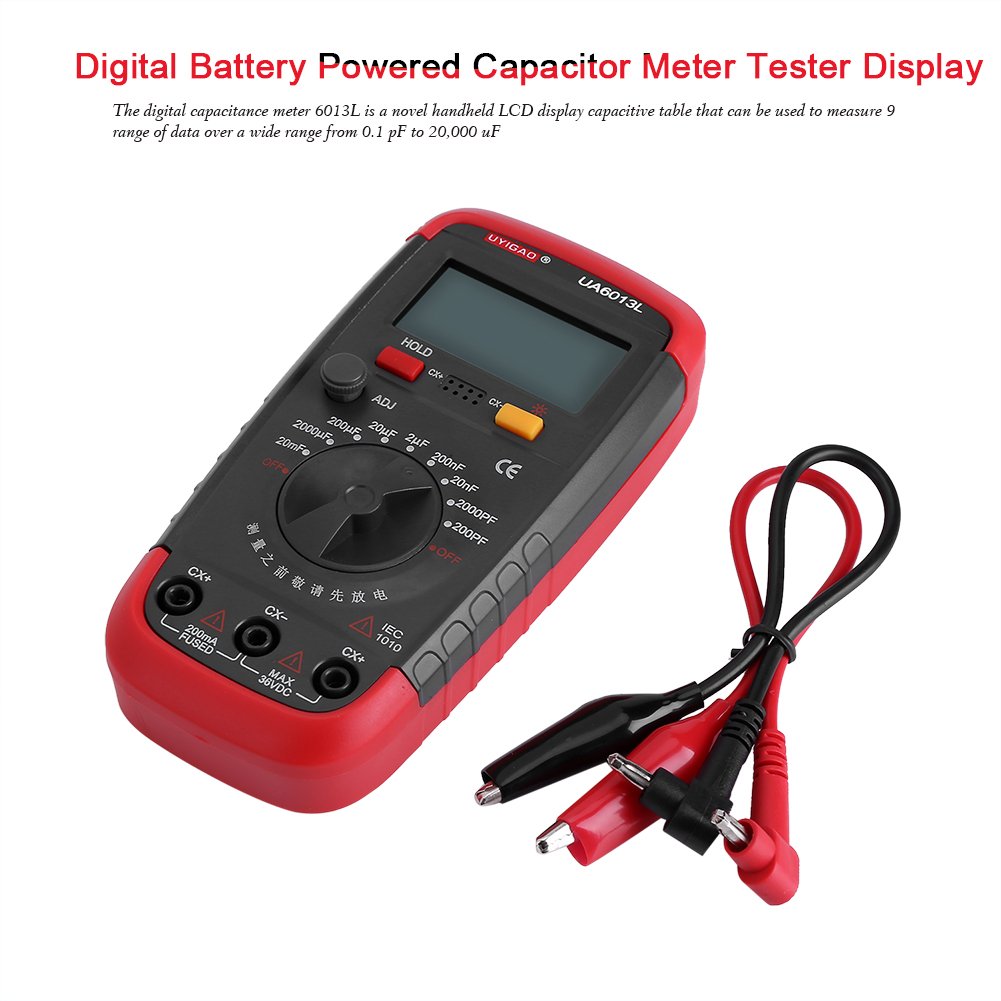 Capacitance Meter 0.1pF - 20000uF with LCD Backlight Pack of 2 O912