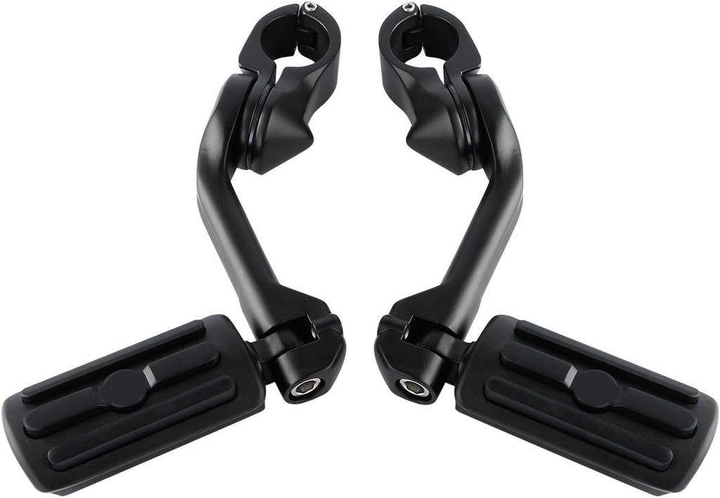 1.25" 32 mm Angled Adjustable Highway Foot Pegs Pack of 2 B4219