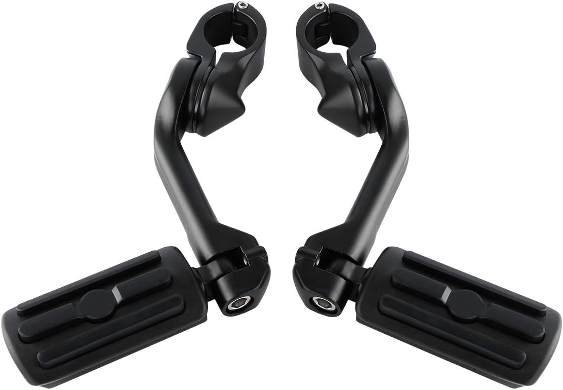 1.25" 32 mm Angled Adjustable Highway Foot Pegs Pack of 2 B4219