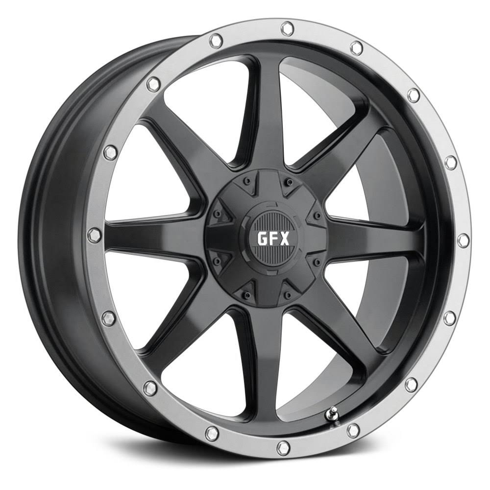 18x9 6x5.5 Matte Black Wheel O50628