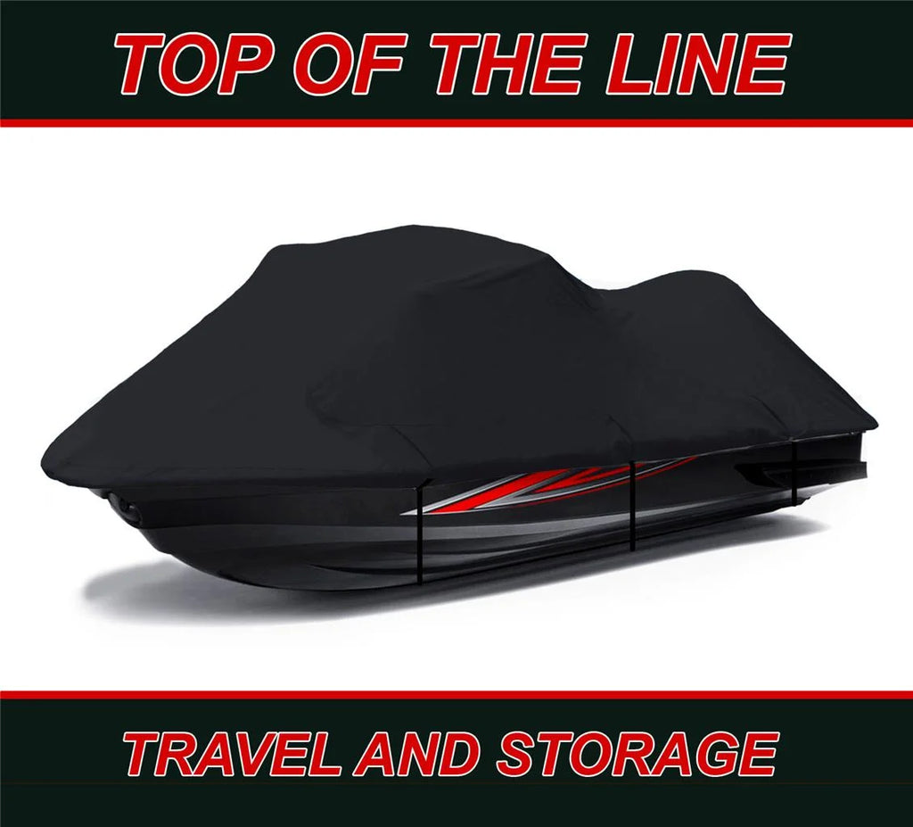 Black 600 Denier Jet Ski Watercraft Cover L41952