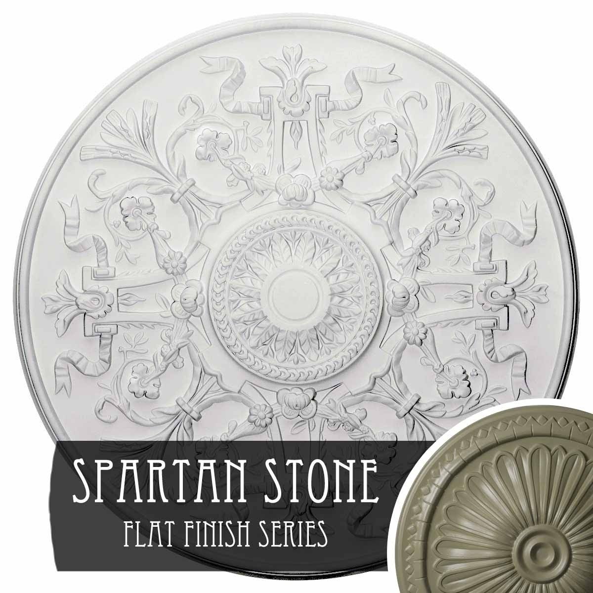 33x22 x 1 3/4x22 Ceiling Medallion W5703