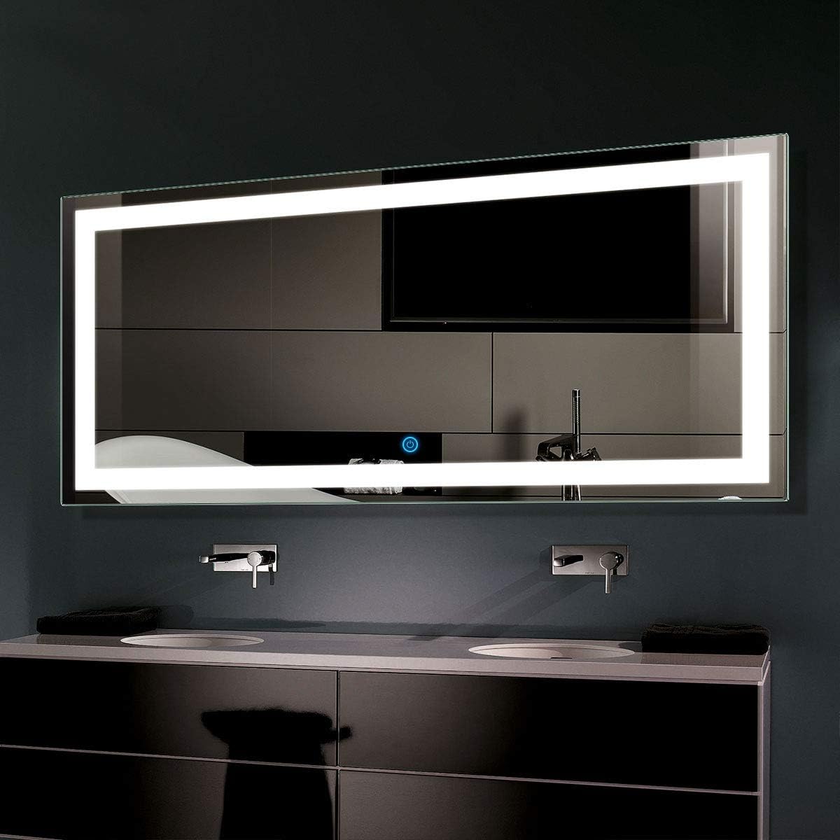 LED Bathroom Mirror with Touch Button G213