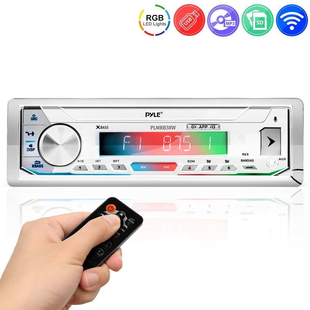 Marine Stereo Receiver Power Amplifier, Single DIN I56479