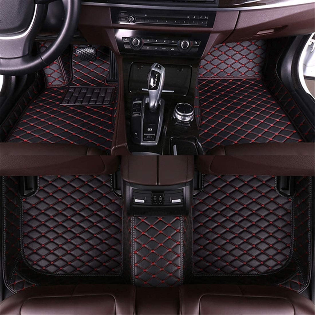 Waterproof Non-Slip Leather Car Floor Mats for Smart fortwo 2011-2015 P44440