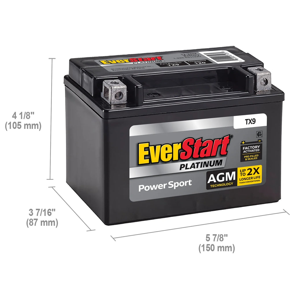 12 Volt 120 CCA Powersport Battery L428