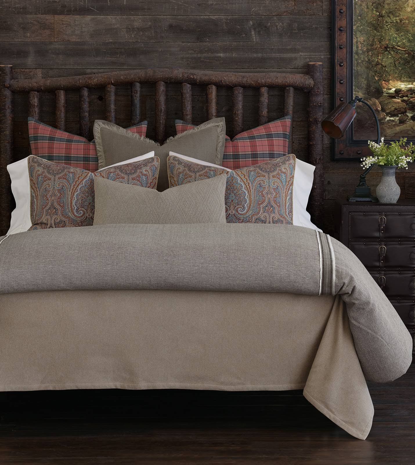California King Button-Tufted Comforter Y5983