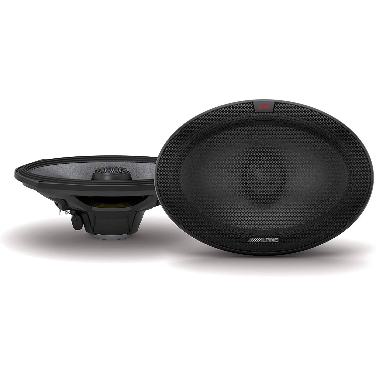 6 x 9 2-Way Car Speakers (Pair) - Black J308