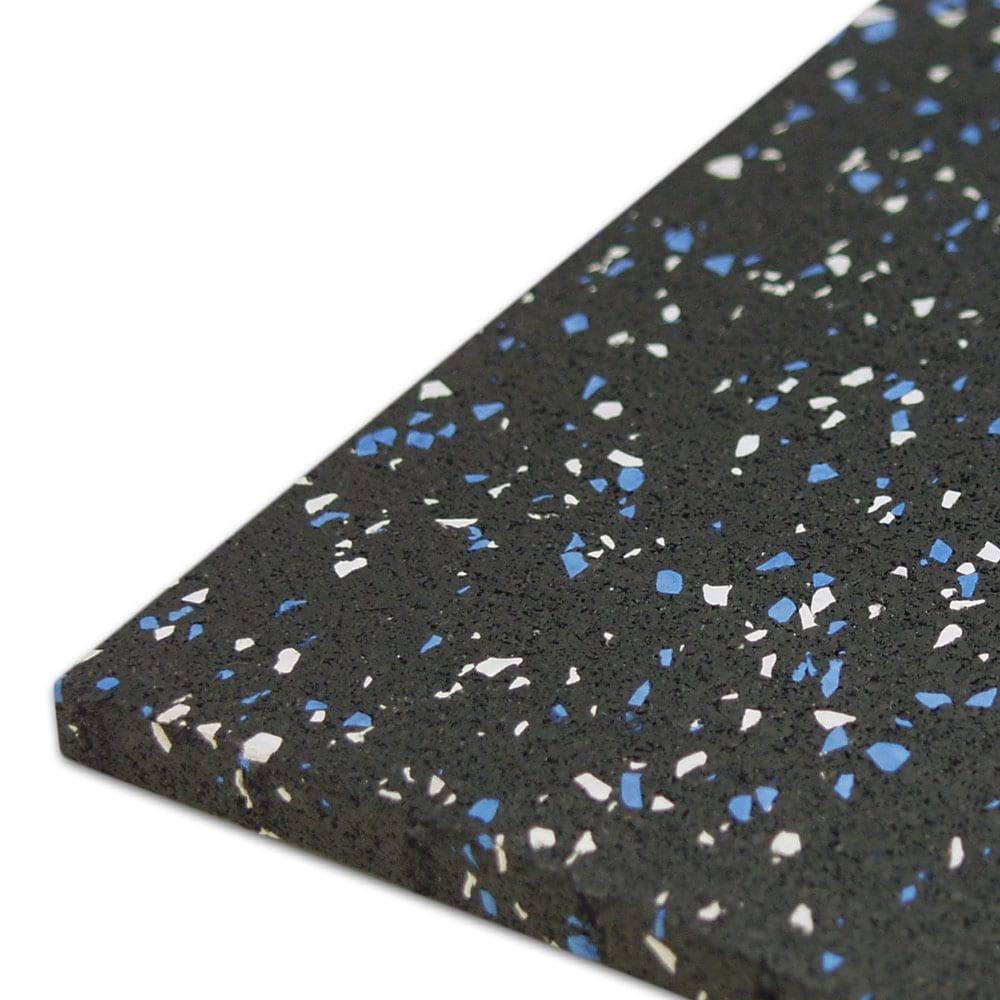 3/16 in. x 4 ft. x 13 ft. Black Rubber Flooring E796