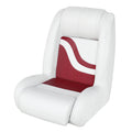 White-Red Bucket Seat B6116