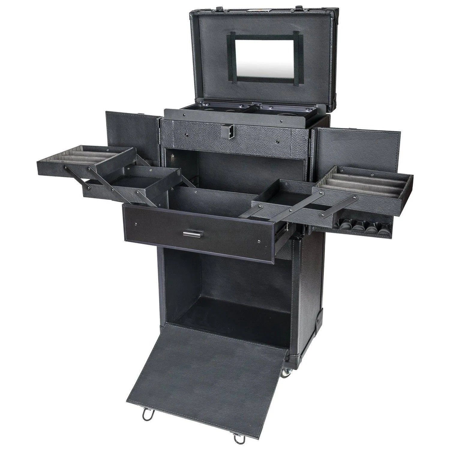 Multifunction Cosmetics Trolley Train Case B523133
