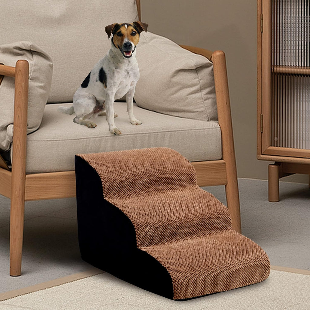 3 Tiers Foam Dog Ramps Non-Slip Pet Step G516193