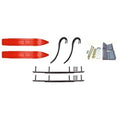 7 1/4 inch Snowmobile Skis with 10 inch Round Bars Kit V59135