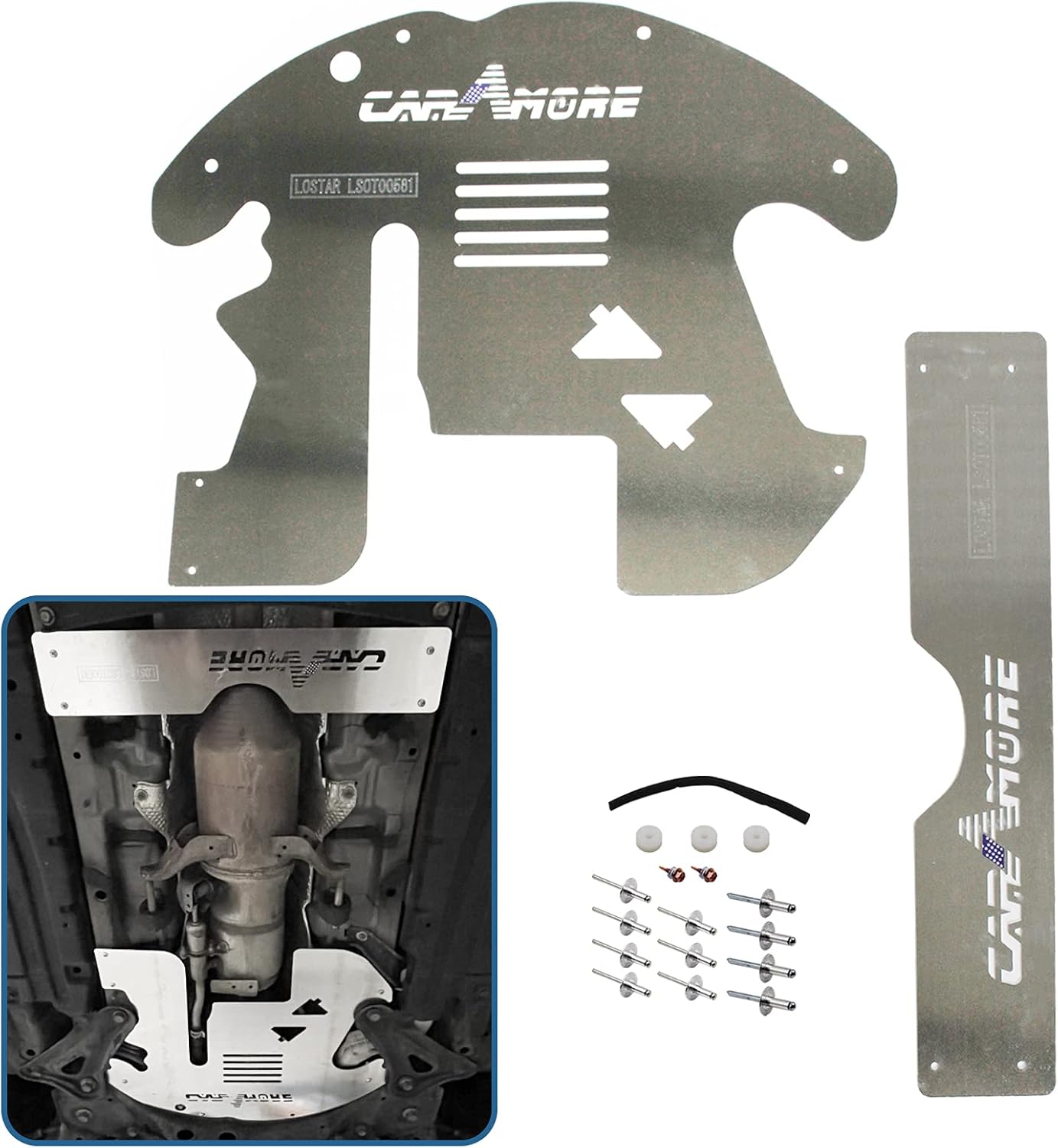 Catalytic Converter Protection Shield F9660