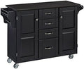 White Granite Top Kitchen Cart G6780
