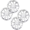 4PC Set 15 inch Silver Hubcap Wheel Cover L38361