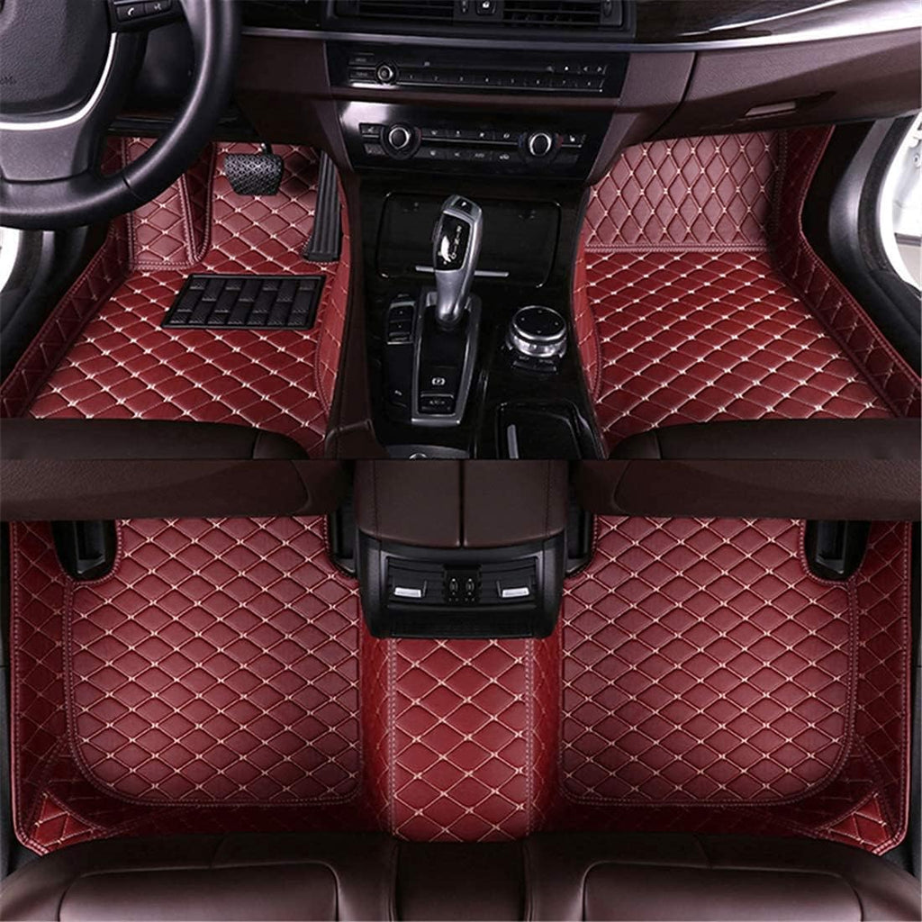 Waterproof Non-Slip Leather Car Floor Mats for Smart fortwo 2011-2015 P44440