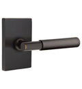 Bright Chrome Modern Rectangular Lever Passage E4821