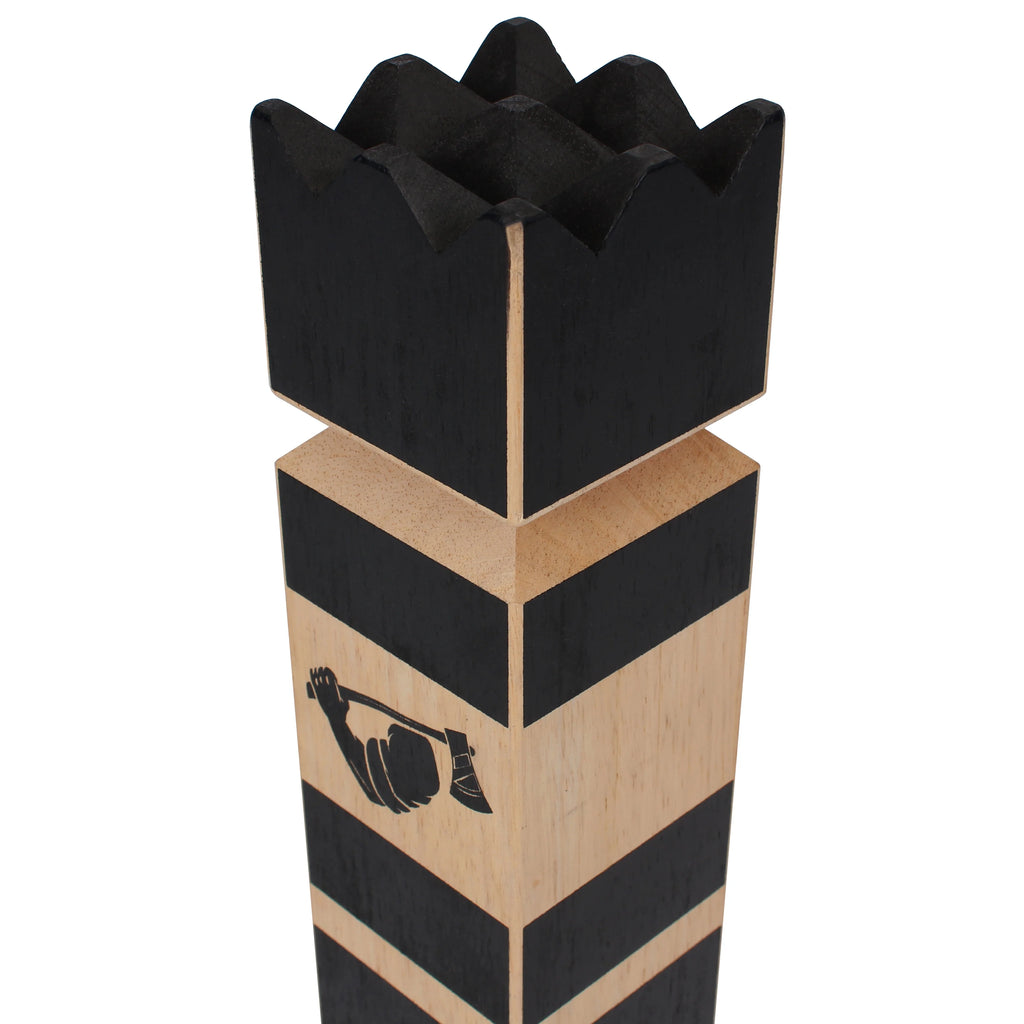Kubb Game - Premium Hardwood Kubb Set - Official Tournament Size Kubb Lawn Game U607