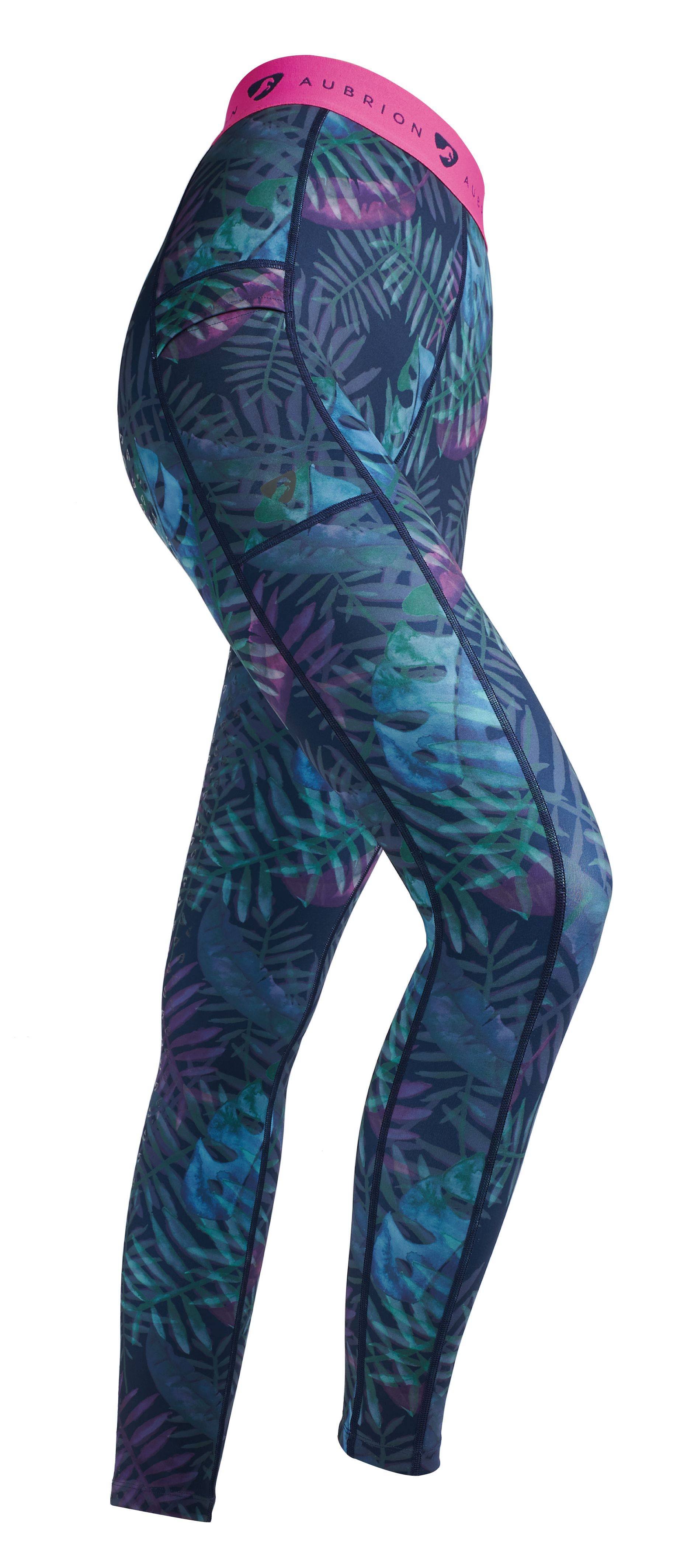 Tropical Blue Ladies Tights I88385