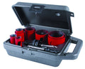 Hole Saw Kit, Saw Sizes 3/4x22 to 2-1/2x22 C119686