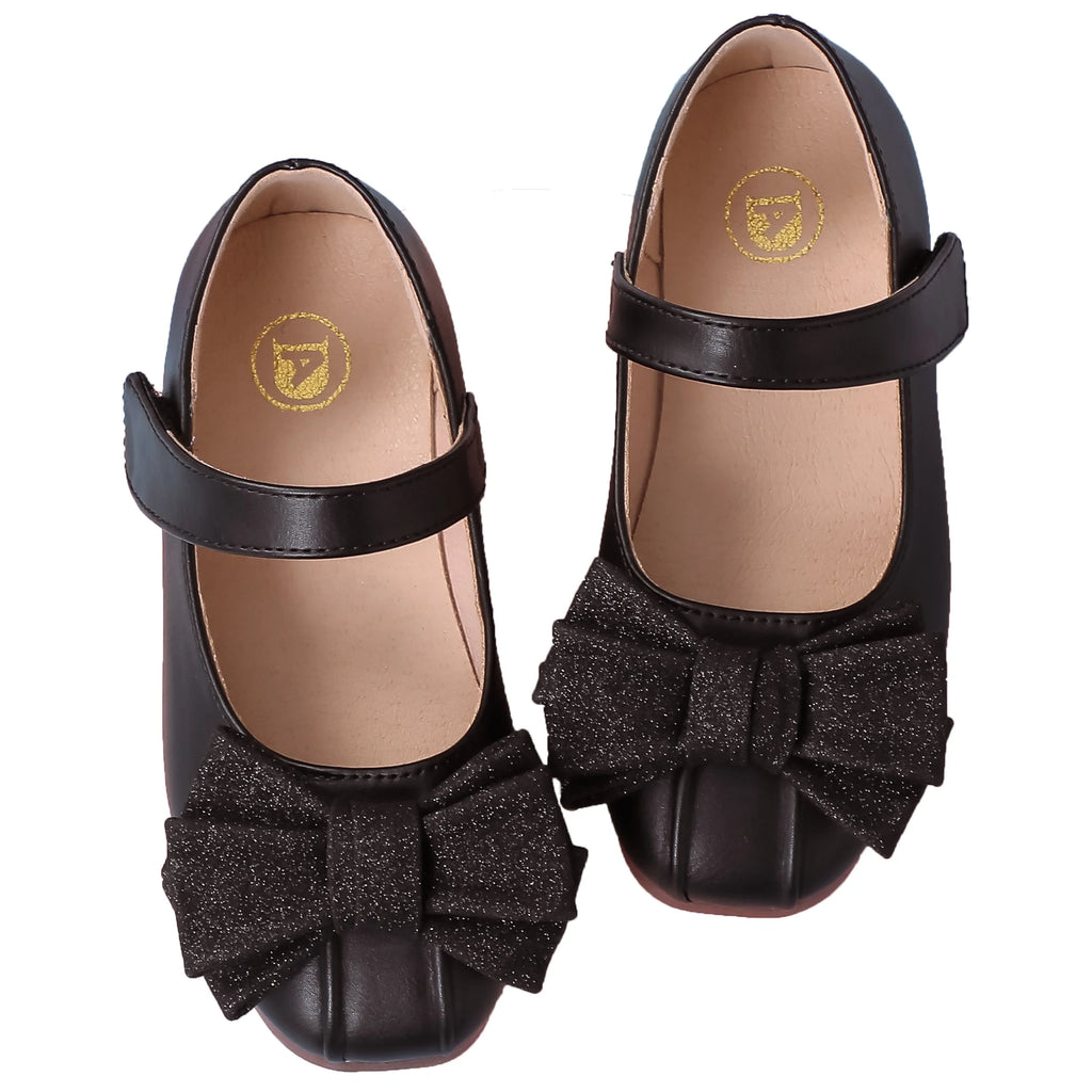 Black Mary Jane Ballet Flats Shoes K2691