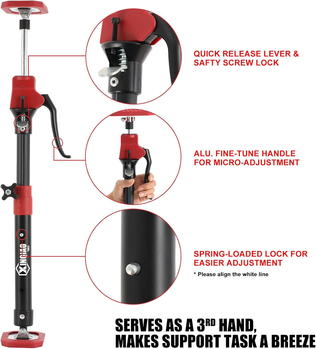 Third Hand Tool Steel Support Rod, 154 LB Capacity, 2 PC P92652