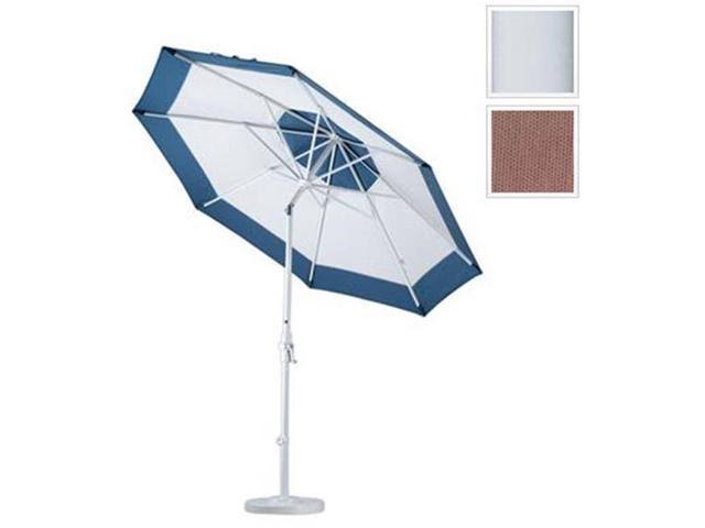 9 Feet Aluminum Market Umbrella Collar Tilt T865535