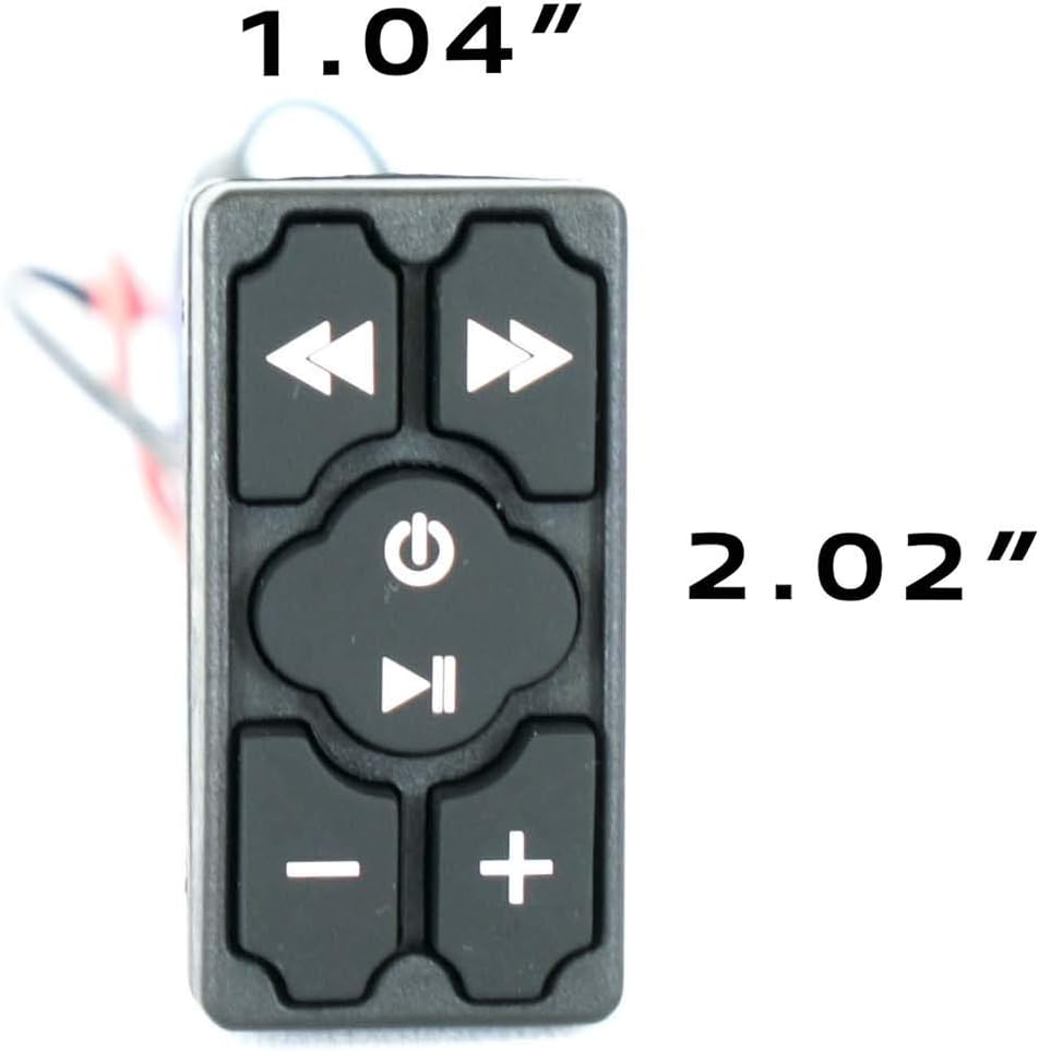 Bluetooth Rocker Switch Controller with Aux V3747
